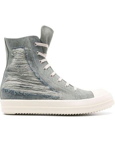 Rick Owens Lido High-top Trainers - Grey