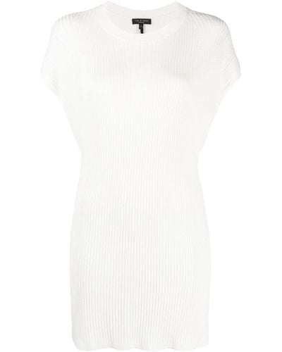 Rag & Bone Dakota Tunika-Kleid - Weiß