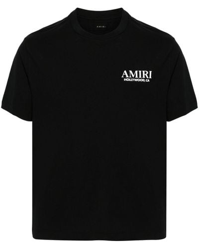 Amiri Bones Stacked T-Shirt - Schwarz