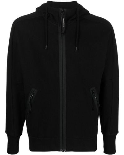 C.P. Company Hoodie à fermeture zippée - Noir