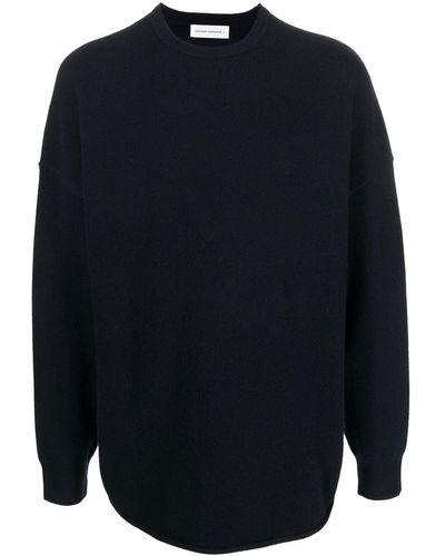 Extreme Cashmere Kaschmirpullover mit Rundhalsausschnitt - Blau