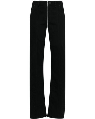 Mugler Straight-leg Jeans - Black