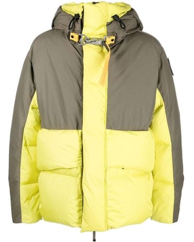 Parajumpers Colour-block Padded Jacket - Yellow