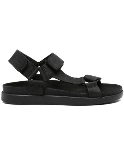 Clarks Sunder Range Sandals - Black