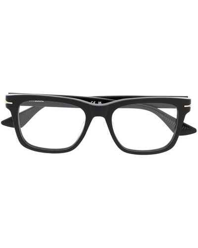 Montblanc スクエア眼鏡フレーム - ブラック