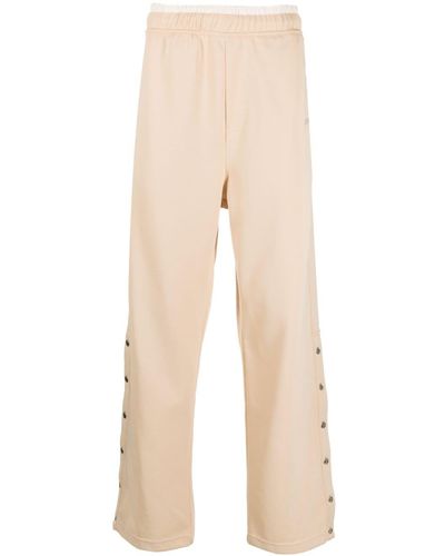 Lanvin Layered-effect Track Trousers - Natural