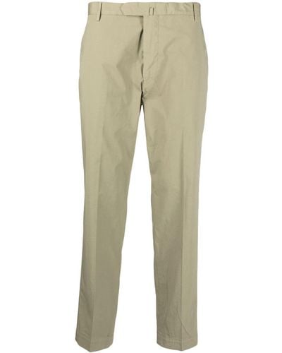 Dell'Oglio Slim-cut Chino Trousers - Natural