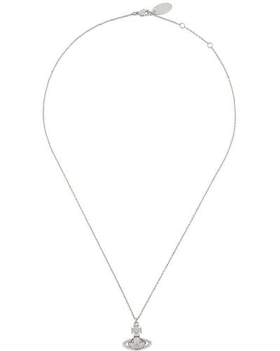 Vivienne Westwood Sorada Small Bas Relief Pendant Necklace - Metallic