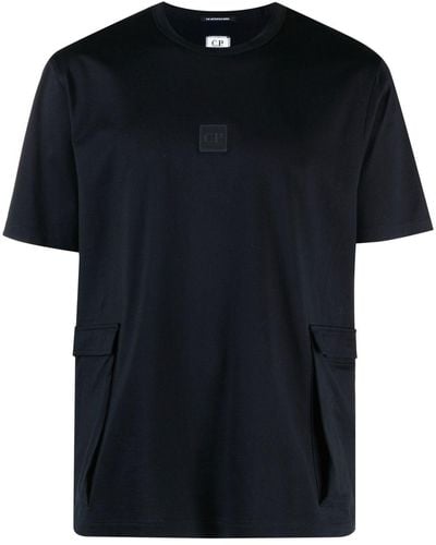 C.P. Company Camiseta con bolsillo cargo - Negro