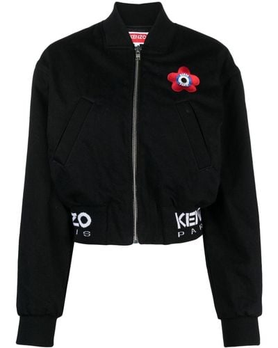 KENZO Target Boke Flower ボンバージャケット - ブラック