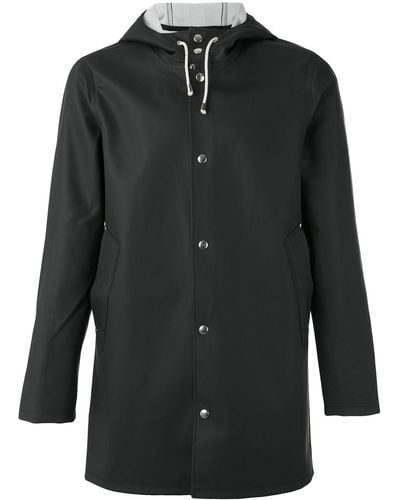 Stutterheim Stockholm hooded jacket - Noir