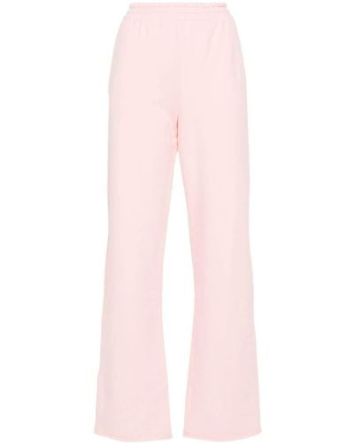 Acne Studios Trainingsbroek Met Logoprint - Roze