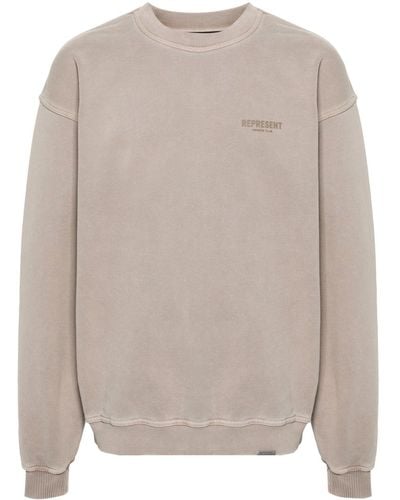 Represent Owners' Club Cotton Sweatshirt - Grey