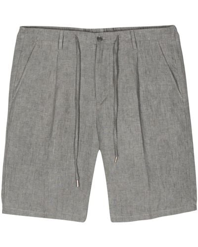 Briglia 1949 Mélange-effect Bermuda Shorts - Grey