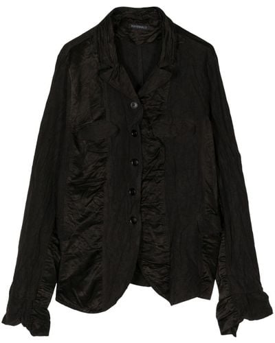 Rundholz Linen-blend Jacket - Black