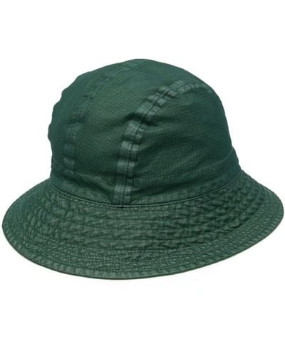 C.P. Company Logo-print Bucket Hat - Green