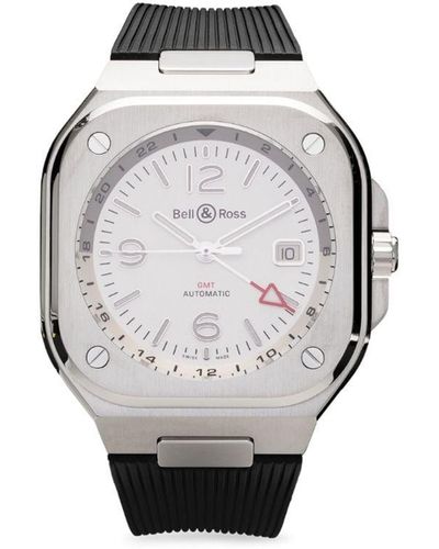 Bell & Ross Br O5 Gmt 41mm 腕時計 - グレー