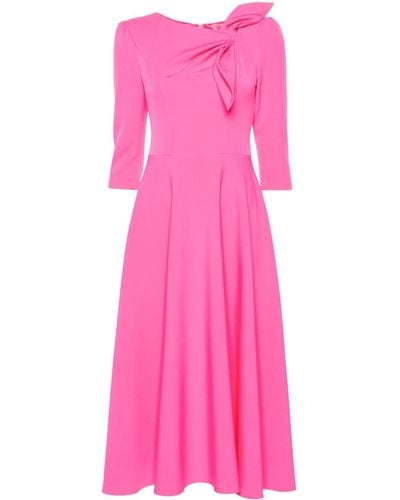 Nissa リボンディテール ドレス - ピンク