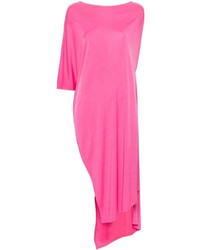 Faliero Sarti Asymmetrisches Guadalupe Strandkleid - Pink
