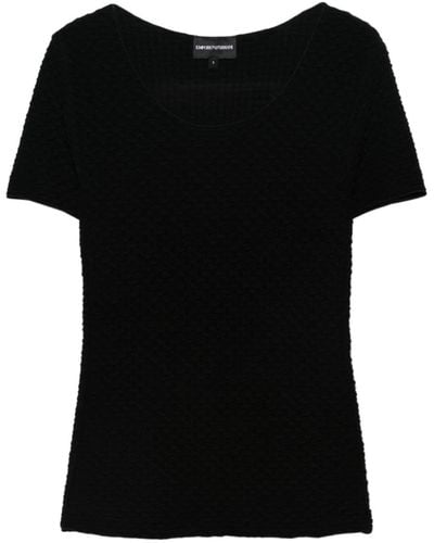 Emporio Armani Asv Short-sleeved T-shirt - Black