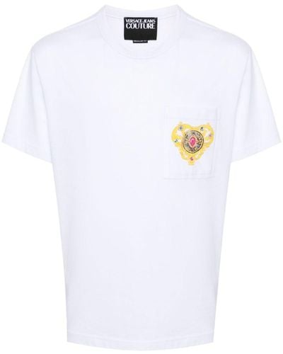 Versace Versace Jeans T-Shirts And Polos - White