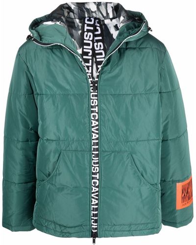 Cavalli Class Green  Polyester Light Jacket main image 0