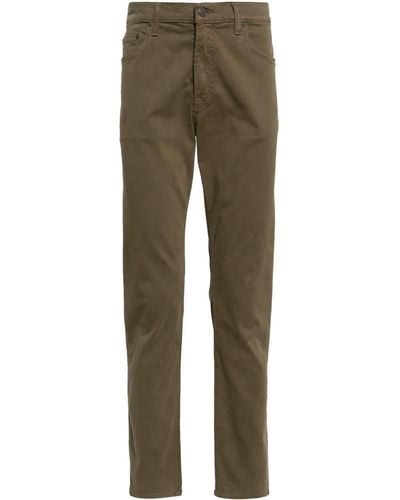 Citizens of Humanity Slim-cut Cotton-blend Trousers - Green