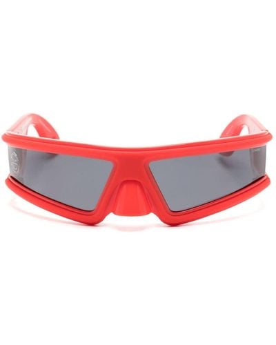 Walter Van Beirendonck X Komono Alien Tinted Sunglasses - Red