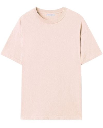 John Elliott Katoenen T-shirt - Roze