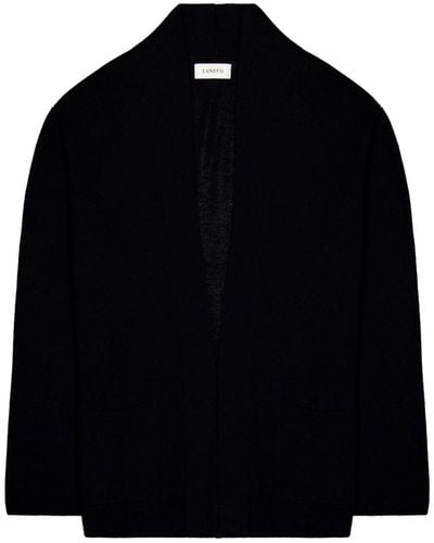 Laneus Long-sleeve Cotton Cardigan - Black