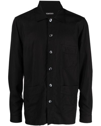 Tom Ford Camisa de manga larga - Negro