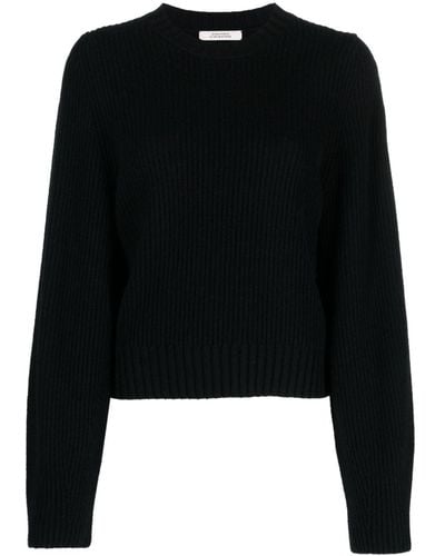 Dorothee Schumacher Ribbed-knit Sweatshirt - Black