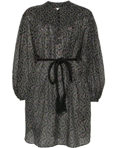 Isabel Marant Kildi Mini Dress - Grey