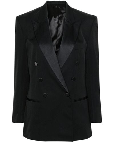 Isabel Marant Peagan ウールジャケット - ブラック