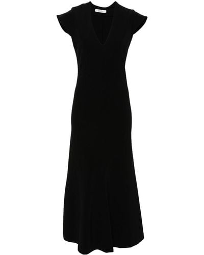 Dorothee Schumacher Pure Comfort Jersey Maxi Dress - Black
