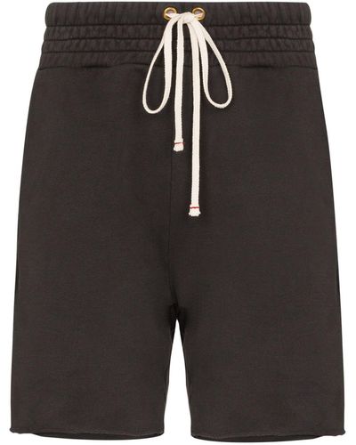 Les Tien Pantalones cortos con bordes sin rematar - Gris