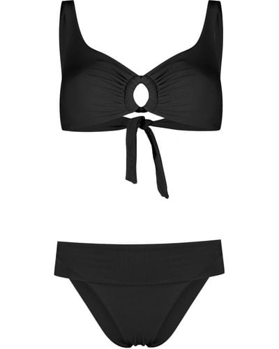 Fisico Bikini Met Logopatch - Zwart