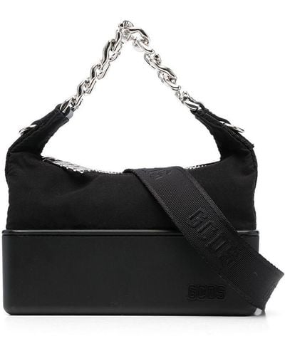 Gcds Matilda Leather Mini Bag - Black