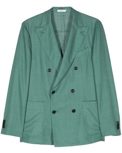 Boglioli K-jacket Double-breasted Blazer - Green