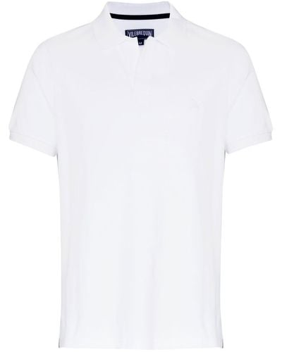 Vilebrequin Palatin Cotton Polo Shirt - White