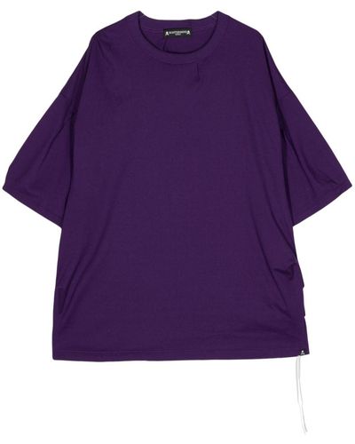 MASTERMIND WORLD Logo-embellished Cotton T-shirt - Purple
