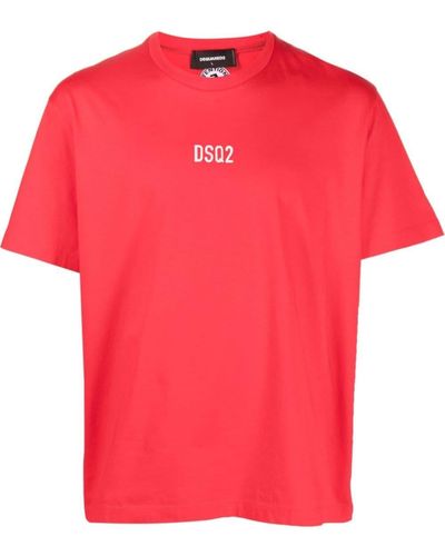 DSquared² ロゴ Tシャツ - レッド