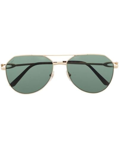 Cartier Gafas de sol con montura estilo piloto - Verde