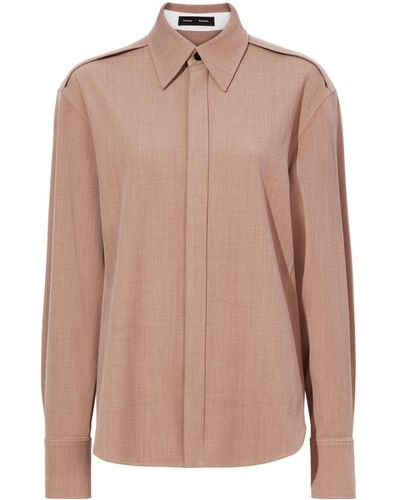 Proenza Schouler Maya Blouse Van Wolmix - Roze