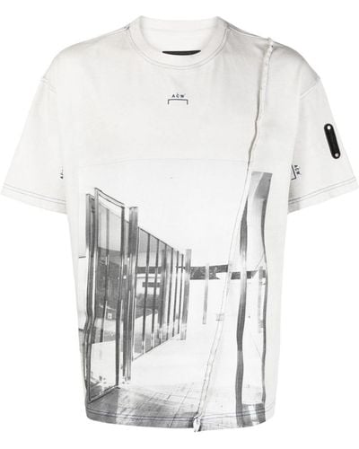 A_COLD_WALL* T-shirt Pavilion - Bianco