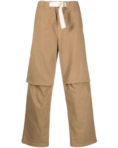 DARKPARK Adjustable Waist-strap Pants - Natural