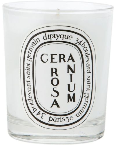 Diptyque 'Geranium Rosa' candle - Grigio