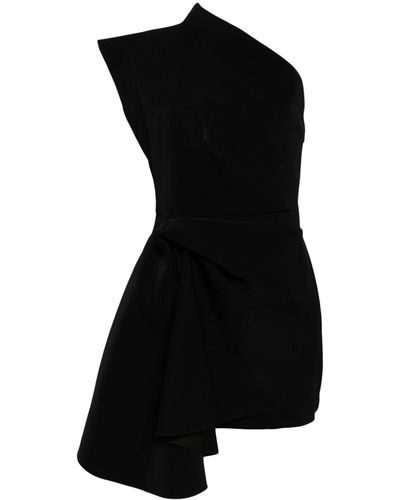 Acler Gowrie One-shoulder Minidress - Black