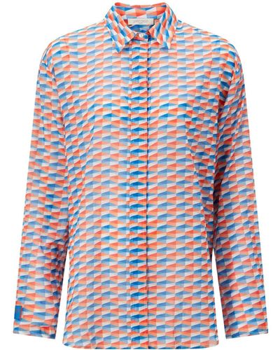 Jimmy Choo Camisa Lona - Rojo