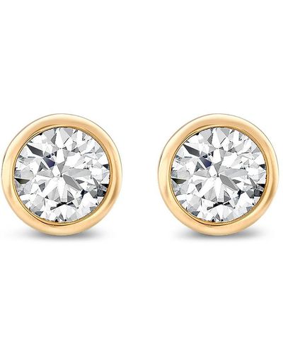 Pragnell 18kt Rose Gold Sundance Diamond Stud Earrings - Multicolor